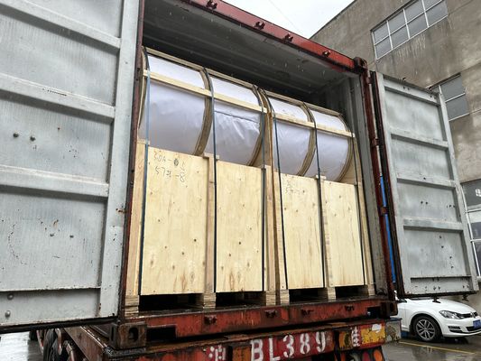 White Fiber Reinforced FRP Plastic Member Kekuatan Tinggi Untuk Kekuatan Tarik