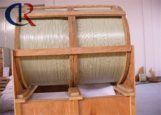 FRP Kekuatan Anggota Pultruded Untuk Kabel Plywood Atau Gulungan Plastik Kabel Optik