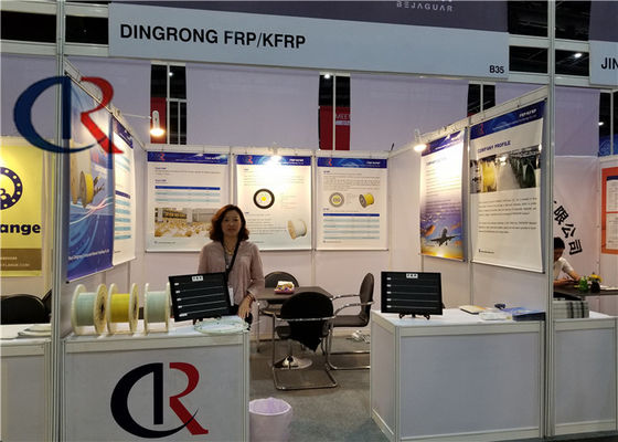 Anggota kekuatan frp datar, Bahan FRP, Kekuatan tarik ≥1200